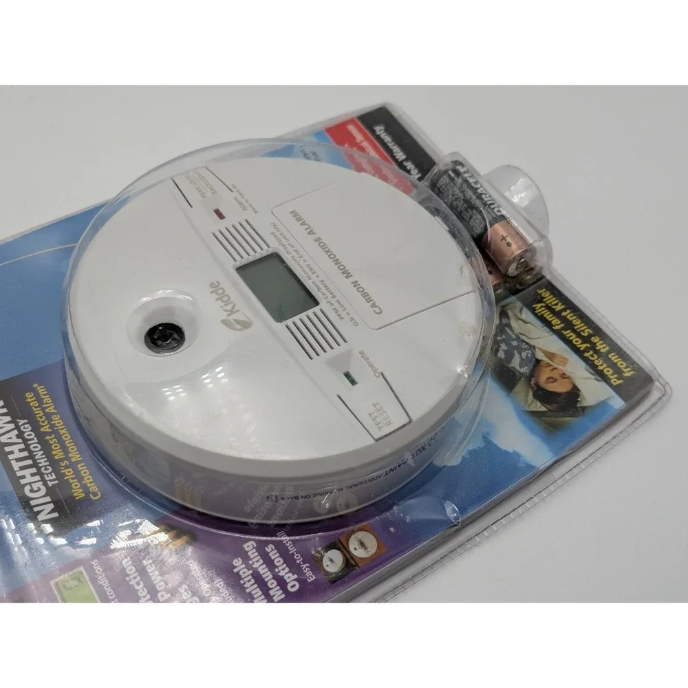 Kidde Carbon Monoxide Alarm (KN-COPP-B) Battery Powered | Nighthawk Tech | New